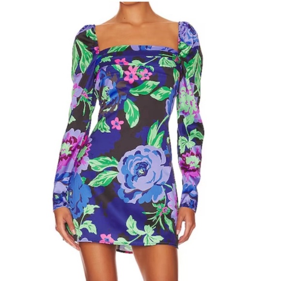 AFRM Dresses & Skirts - AFRM || Floral Long Sleeve Dress. Sz. XXS